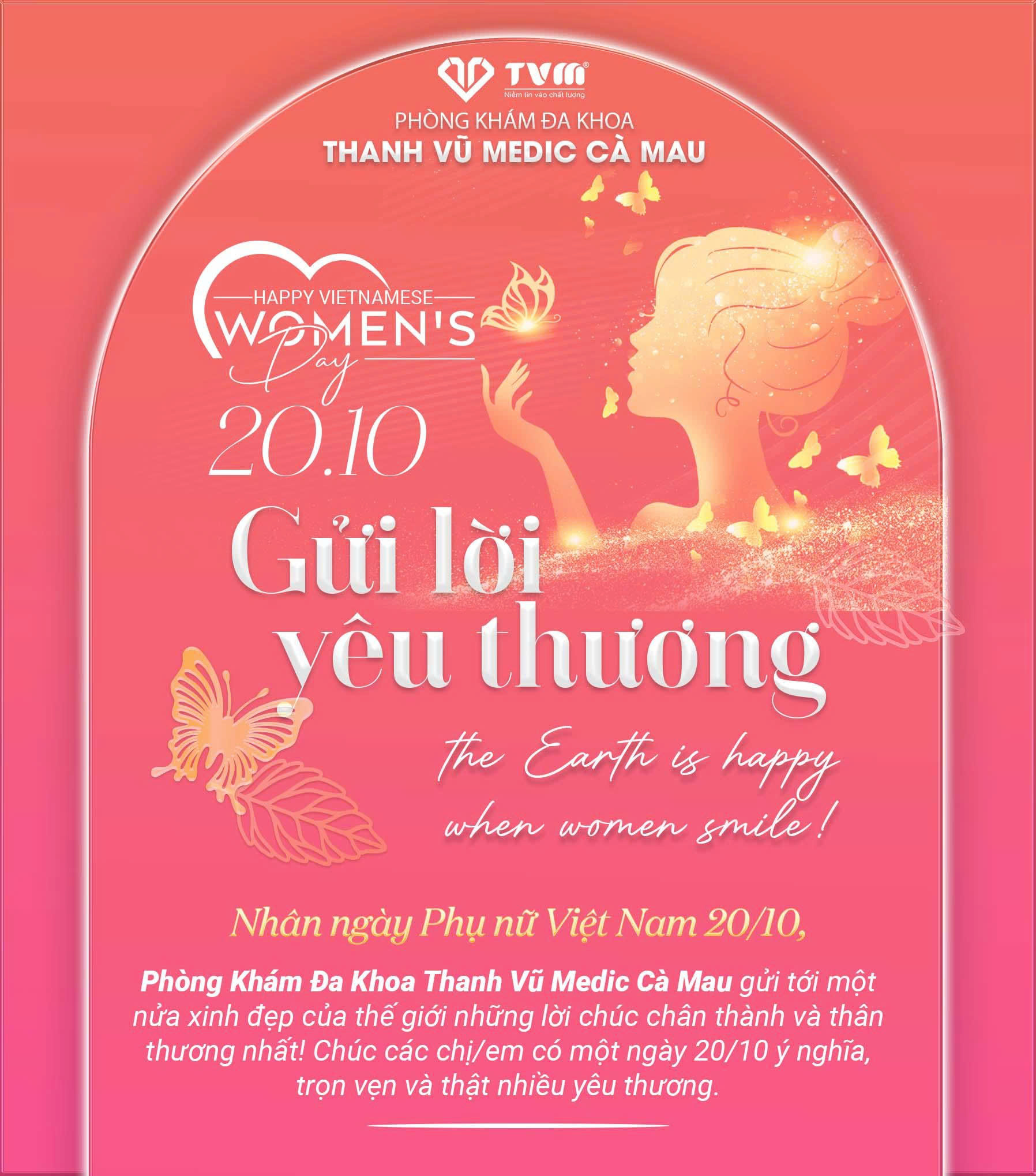 CHÚC MỪNG NGÀY PHỤ NỮ VIỆT NAM 20/10/2025